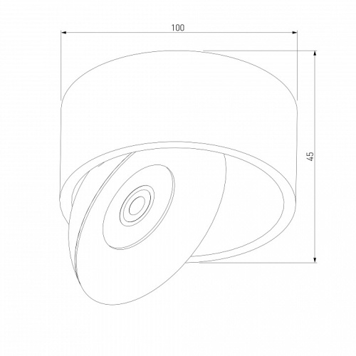 Накладной светильник Elektrostandard Glide a059331 в Нижнем Новгороде фото 2