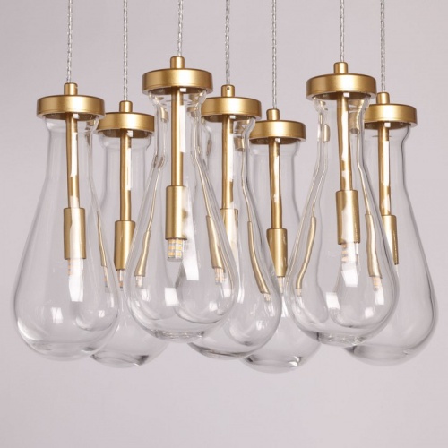 Подвесная люстра DeMarkt Крайс 14 657013807 в Нижнем Новгороде фото 9