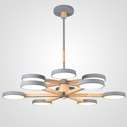 Люстра на штанге Imperiumloft TURNA Gray TURNA-DBL01 в Нижнем Новгороде