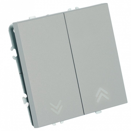 Выключатель самовозвратный двухклавишный без рамки Stekker Эмили 50329 в Нижнем Новгороде фото 7