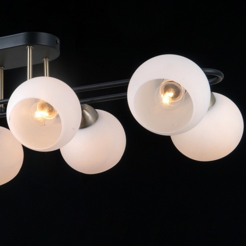 Потолочная люстра ILLUMICO TRENTO IL0790-8CSQ-25 BK AB TRENTO в Нижнем Новгороде фото 2