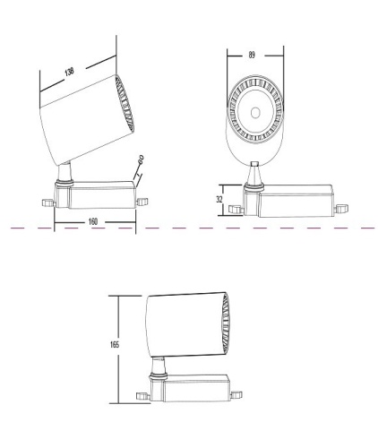 Светильник на штанге Maytoni Vuoro TR029-3-30W4K-B в Нижнем Новгороде фото 2