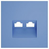 Накладка для розетки RJ-11 или RJ-45 Voltum S70 VLS001415 в Нижнем Новгороде