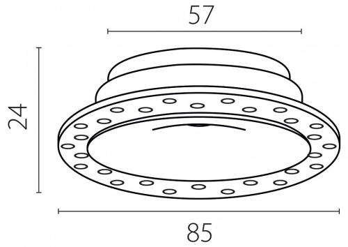 Рамка на 1 светильник Lightstar Spira 074106-01 в Нижнем Новгороде фото 8