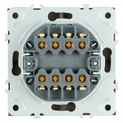 Переключатель перекрестный двухклавишный без рамки Stekker Эмили 50164 в Нижнем Новгороде фото 5