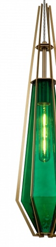 Подвесной светильник Indigo Vista 11012/A/1P Green в Советске фото 2