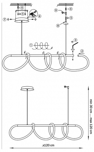 Подвесной светильник Lightstar Corinto 637093 в Нижнем Новгороде фото 2