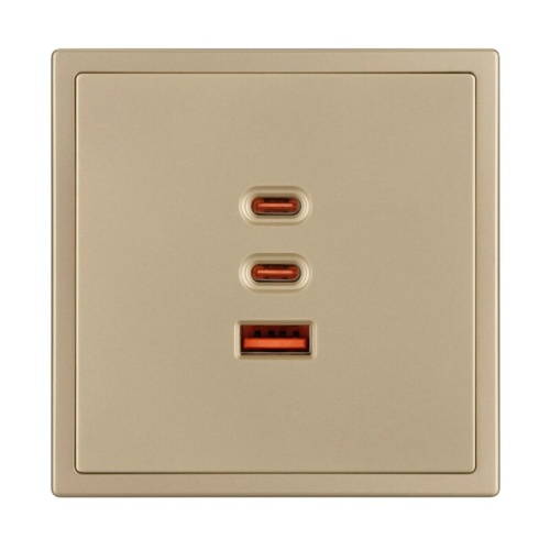 Механизм розетки 2хUSB type A и C Arlight NOBE 061836 в Нижнем Новгороде фото 2