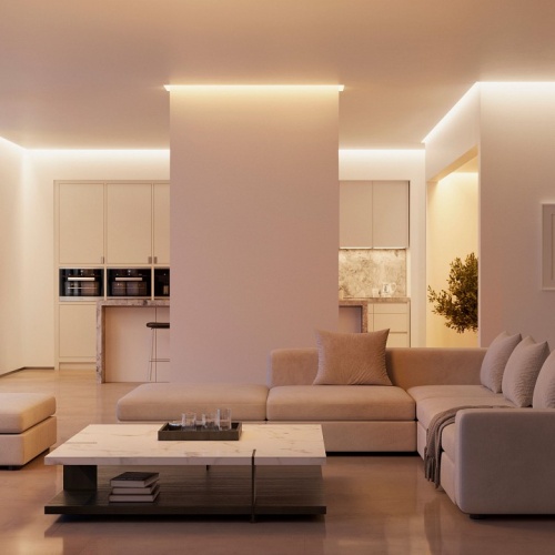 Профиль для контурной подсветки натяжного потолка Arlight СEIL 052241 в Нижнем Новгороде фото 4