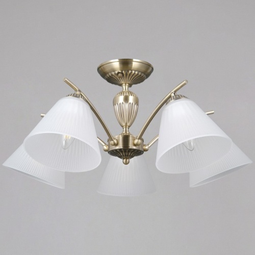 Люстра на штанге ILLUMICO  IL0910-8CSQ-26 AB ELITE в Нижнем Новгороде