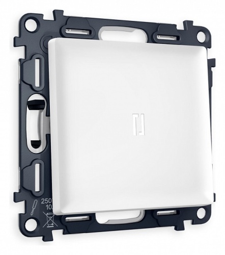 Выключатель проходной одноклавишный с подсветкой Ambrella Volt ALFA MA122035 в Нижнем Новгороде