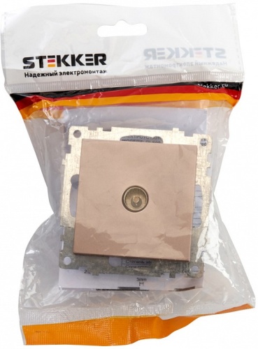 ТВ-розетка без рамки Stekker Катрин 39600 в Нижнем Новгороде фото 3