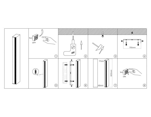 Накладной светильник Ambrella Light FL FL76146 в Нижнем Новгороде фото 3