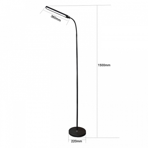 Торшер 00099-0.7-01 BK в Нижнем Новгороде фото 3