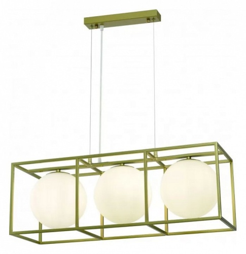 Подвесная люстра iLamp Golden P2484-3 GD в Нижнем Новгороде фото 3
