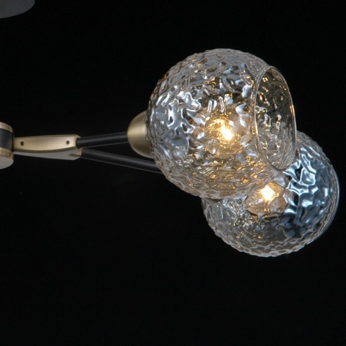 Люстра на штанге ILLUMICO  IL0253-4CSQ-79 BK AB в Нижнем Новгороде фото 4