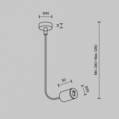 Токопровод концевой Maytoni Accessories for tracks Flarity TRA154C-SB1-BS в Ермолино фото 2