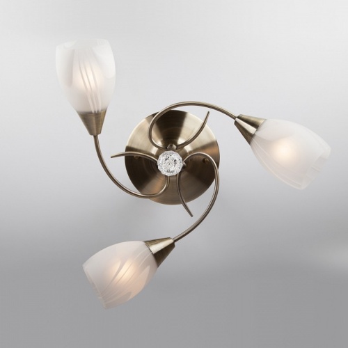 Потолочная люстра Eurosvet Virginia 30100/3 античная бронза в Нижнем Новгороде фото 3