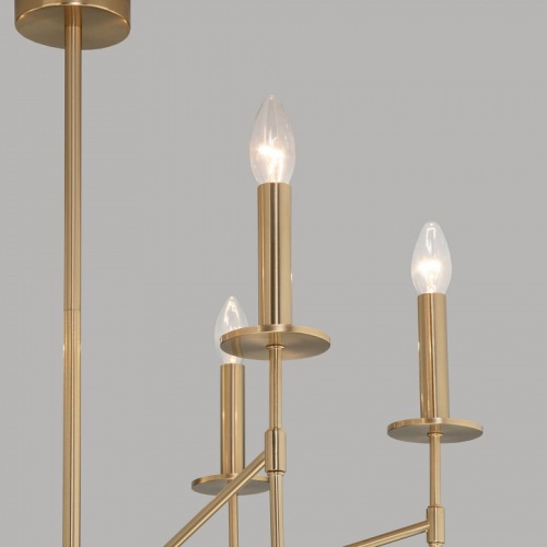 Люстра на штанге Eurosvet Anders 60142/6 латунь в Нижнем Новгороде фото 2