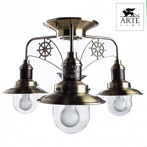 Потолочная люстра Arte Lamp Sailor A4524PL-3AB в Омске фото 6