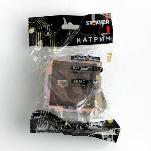 ТВ-розетка без рамки Stekker Катрин 49185 в Нижнем Новгороде фото 5