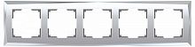 Рамка на 5 постов Werkel Diamant (зеркальный) W0051220 в Нижнем Новгороде