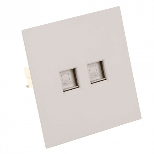 Розетка двойная Ethernet RJ-45 без рамки Stekker Мия 50481 в Нижнем Новгороде фото 4