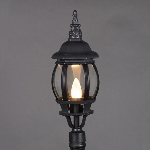 Наземный высокий светильник 08012-0.7-001SL 0.8M BK в Нижнем Новгороде фото 2