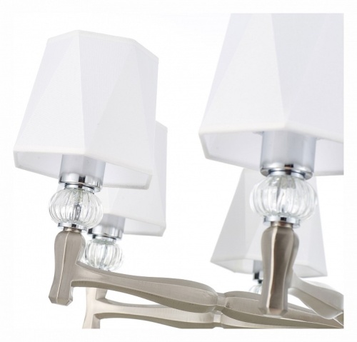 Подвесная люстра Escada Arcadia 672/8S Nickel в Нижнем Новгороде фото 3