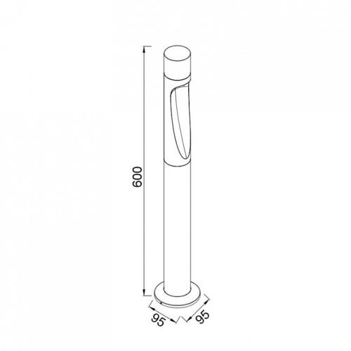 Наземный низкий светильник Mantra ARAN 9284 в Нижнем Новгороде фото 3