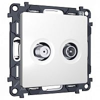 ТВ-розетка и SAT-розетка оконечная без рамки Ambrella Volt ALFA MA133310 в Нижнем Новгороде