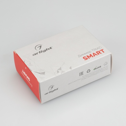 Диммер SMART-D2-DIM-SUF (230V, 2A, TRIAC, 2.4G) (Arlight, IP20 Пластик, 5 лет) в Инте