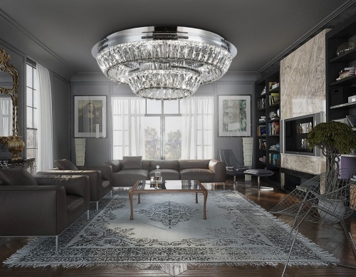 Люстра на штанге Ambrella Light TR TR5029 в Нижнем Новгороде фото 9