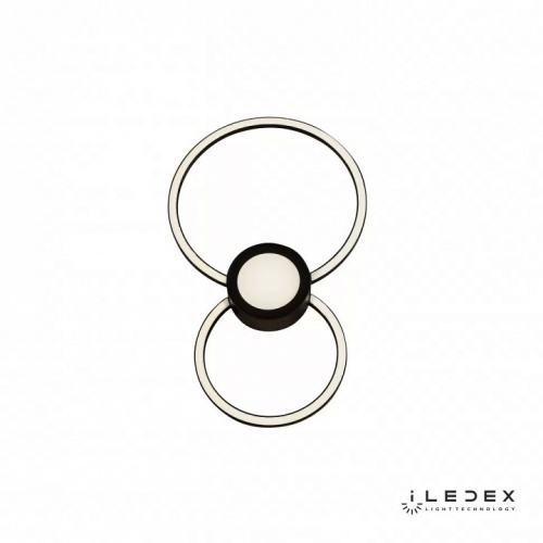 Накладной светильник iLedex Galaxy X046324 24W 3000K BK в Нижнем Новгороде фото 3