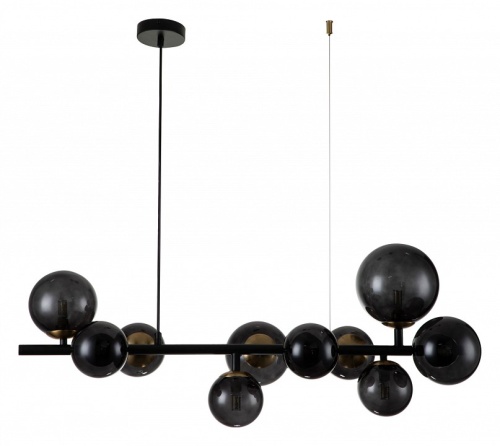 Подвесная люстра Indigo Molecola 11018/10P Black в Нижнем Новгороде фото 5