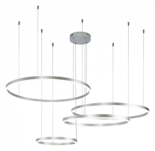 Подвесной светильник Indigo Galass 14001/4P Silver в Нижнем Новгороде фото 2