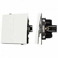 Выключатель двухклавишный без рамки Arlight SWT 054547 в Нижнем Новгороде