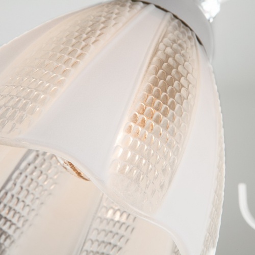 Люстра на штанге Eurosvet Floranse 30155/5 белый в Нижнем Новгороде фото 3