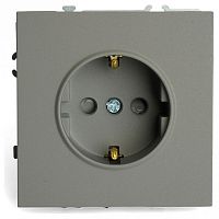 Розетка с заземлением и со шторкой, без рамки Stekker Эмили 49958 в Нижнем Новгороде