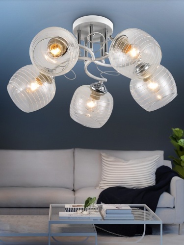 Люстра на штанге Rivoli Estefany Б0054743 в Нижнем Новгороде фото 5