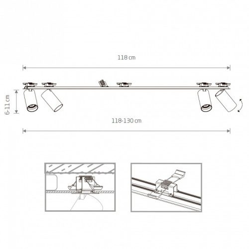 Спот Nowodvorski Mono Surface 7831 в Кольчугино фото 2