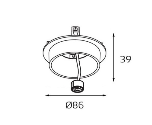 Накладной светильник Italline SKY SKY white + SKY R white в Краснокамске фото 2