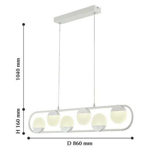 Подвесной светильник Favourite Mense 2264-6P в Нижнем Новгороде фото 2