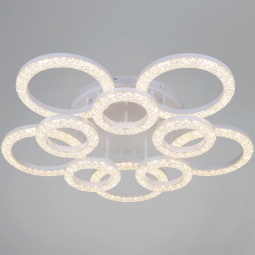 Люстра на штанге  87120-0.3-5+5C WH в Нижнем Новгороде фото 3