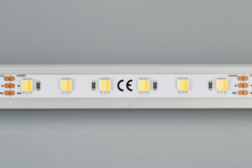 Лента RT 6-5000 24V White-MIX-One 2x (5060, 60 LED/m, LUX) (Arlight, Изменяемая ЦТ) в Радужном фото 3