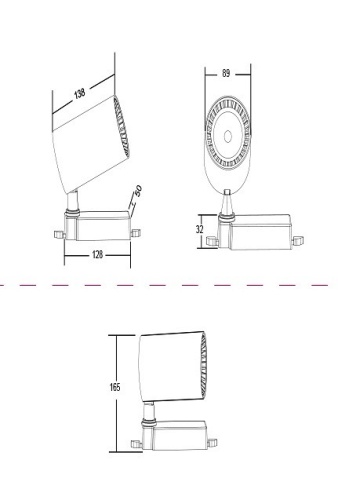 Светильник на штанге Maytoni Vuoro TR003-1-17W3K-B в Ермолино фото 3