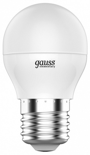 Лампа светодиодная Gauss  E27 6Вт 4100K 53226 в Нижнем Новгороде фото 2