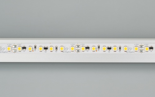 Лента RT-10000 24V Warm3000 2x (3528, 120 LED/m, 10m) (Arlight, 9.6 Вт/м, IP20) в Дзержинске фото 4