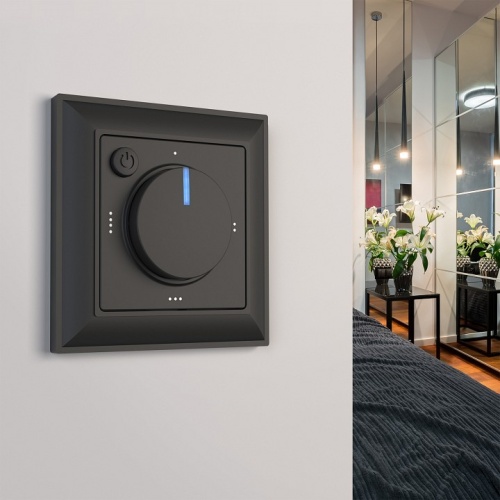 Терморегулятор электромеханический для теплого пола Werkel черный W1151108 в Нижнем Новгороде фото 8