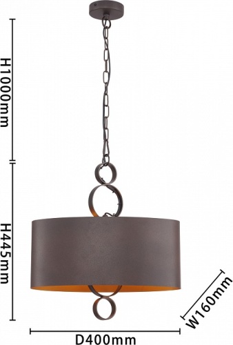 Подвесной светильник Favourite Ferrous 4007-2P в Нижнем Новгороде фото 7